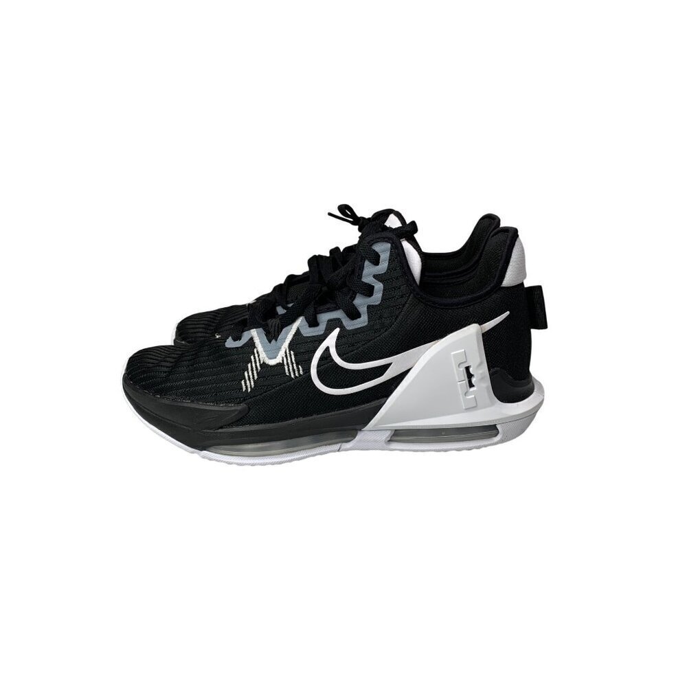 Men’s Nike LeBron Witness VI Basketball Shoes Black/White Size 11